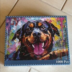 1000 piece Painted Dog jigsaw puzzle